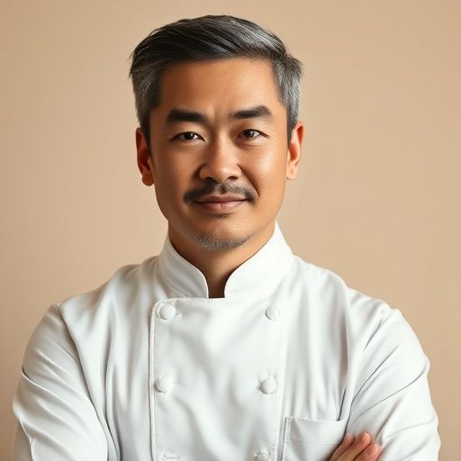 Portrait of Chef Takeshi Mori