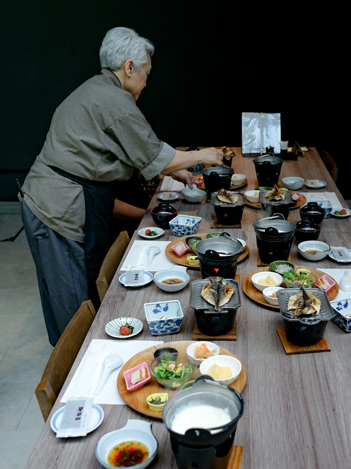 Seasonal sashimi selection